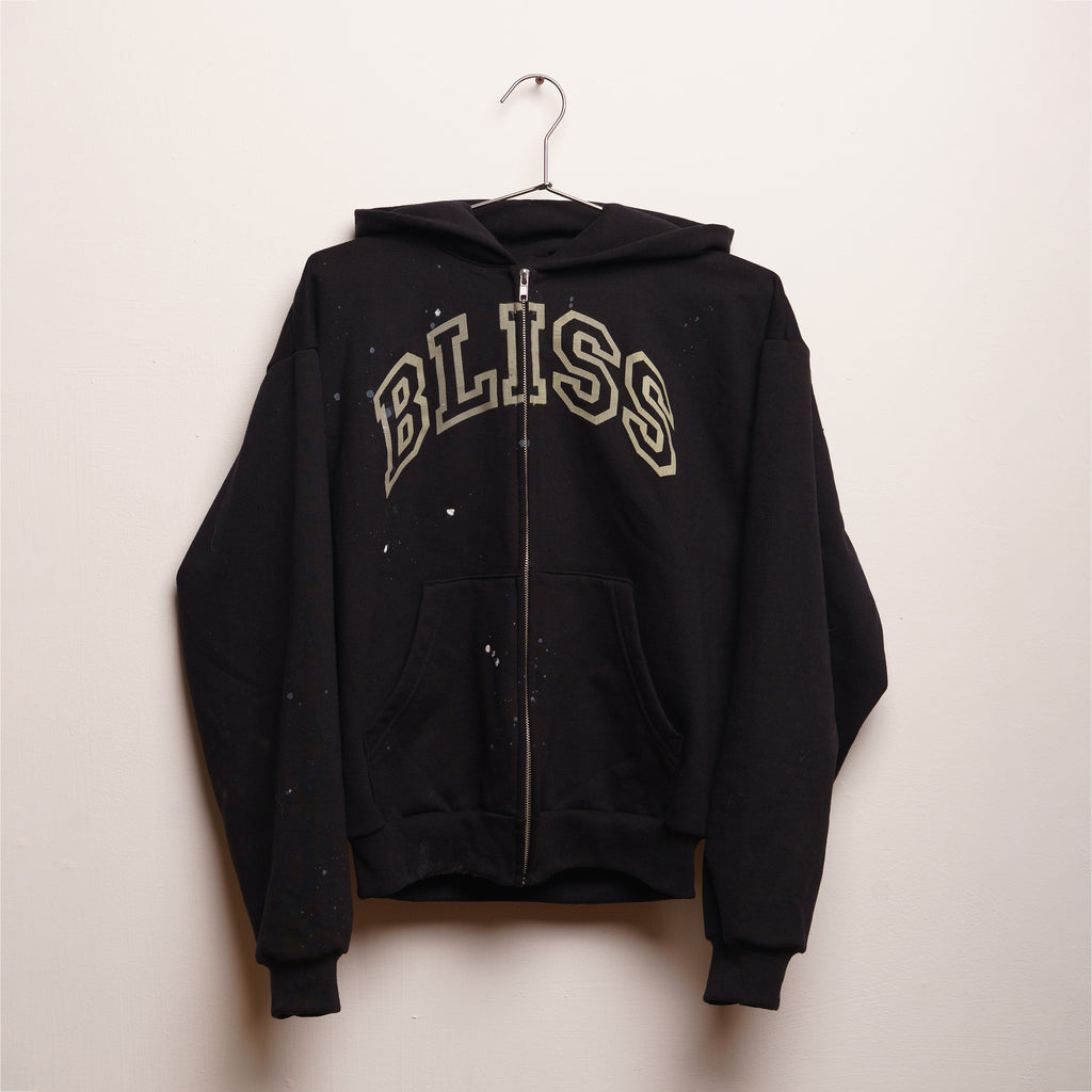 BLISS zip up (black/gray)
