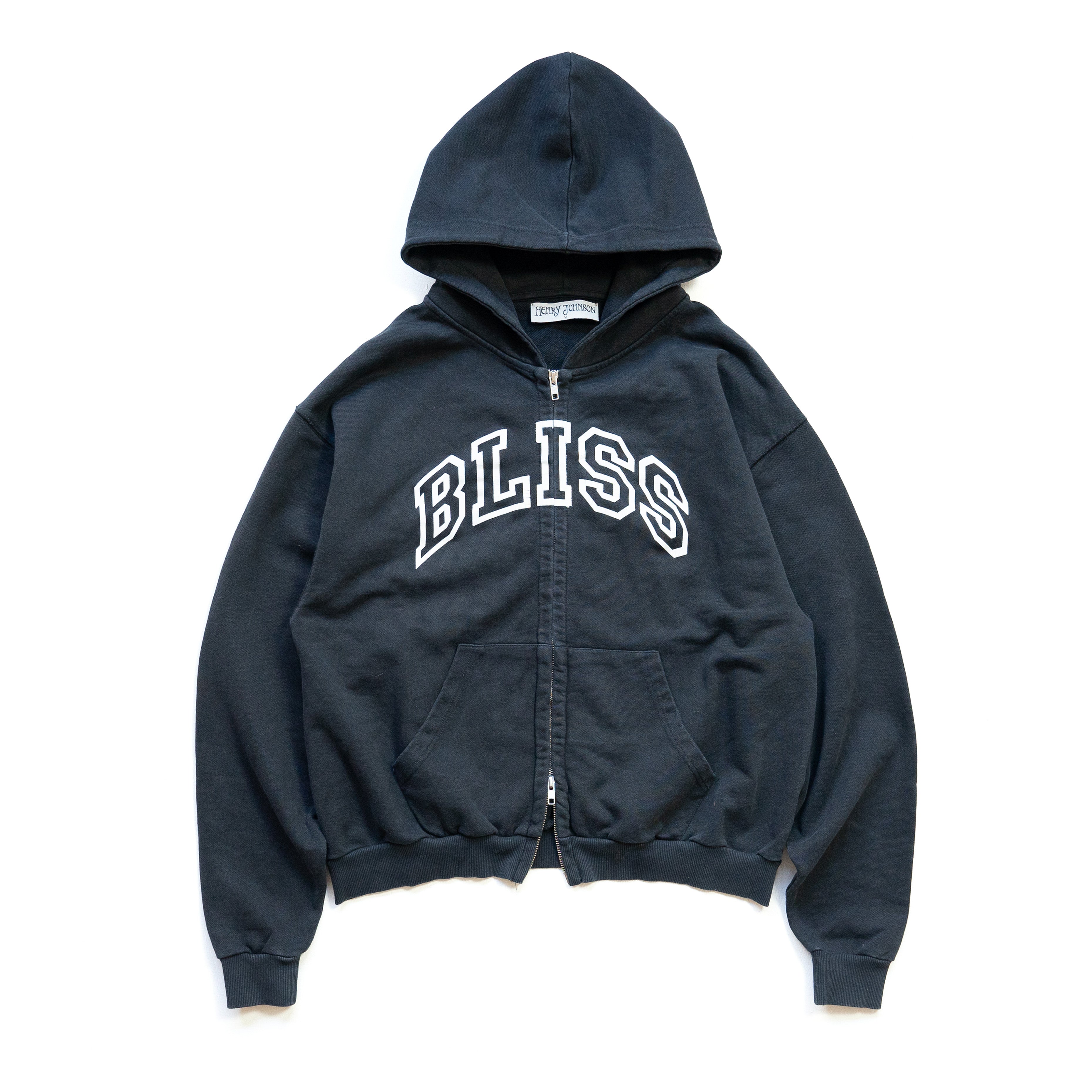 BLISS zip-up (black)