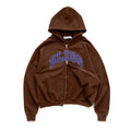 BLISS zip-up (brown)