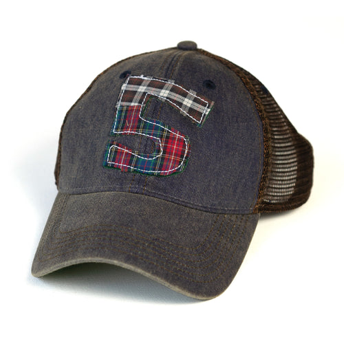 Applique Trucker (Navy)