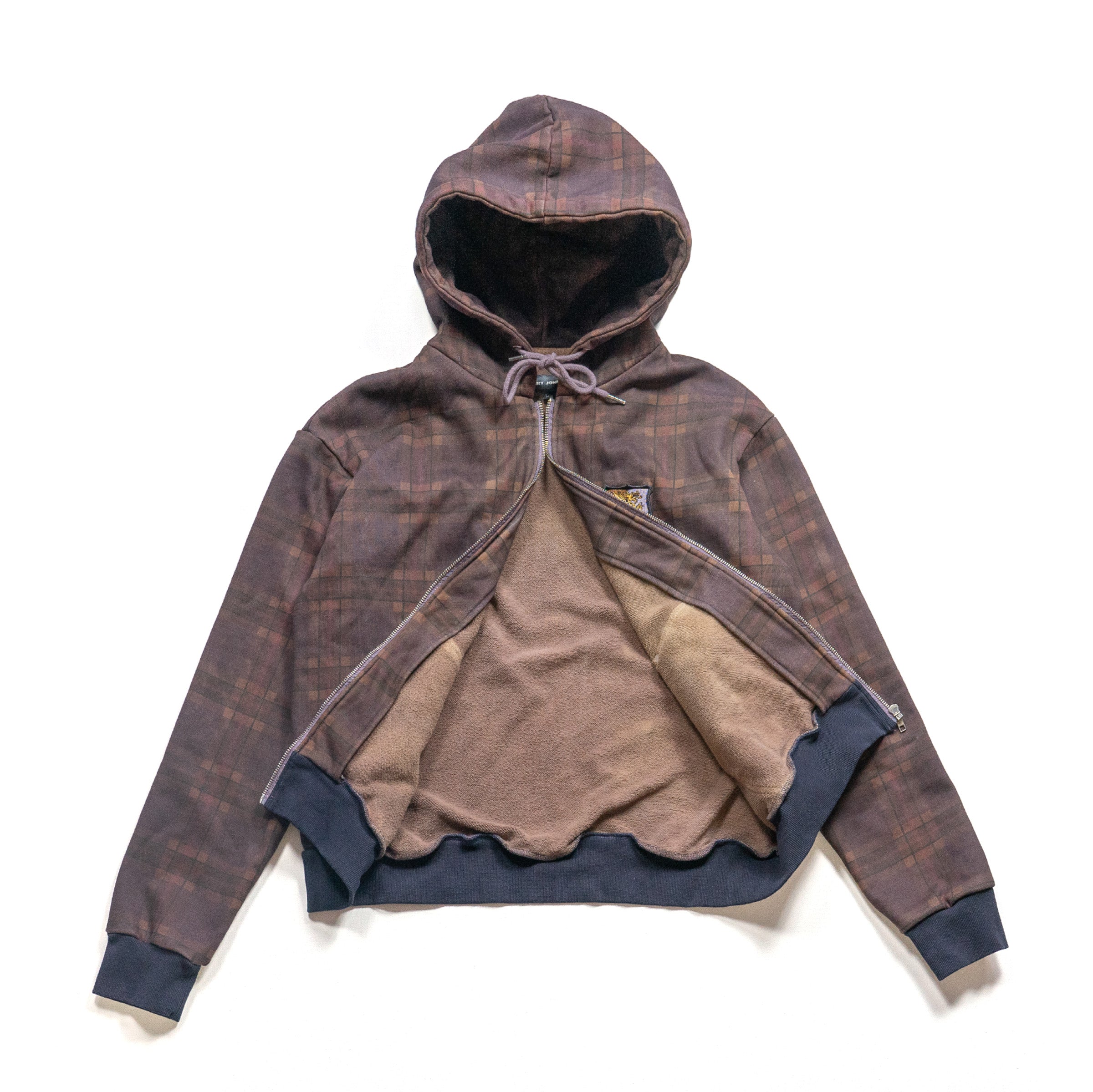 Overdyed Shepherd Hoodie (brown)