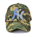 DIY Applique hat NYC camo 1