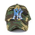 DIY Applique hat NYC camo 2