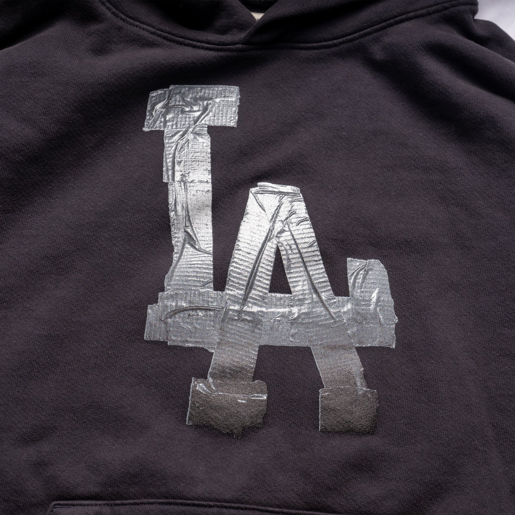 LA duct tape hoodie (black)
