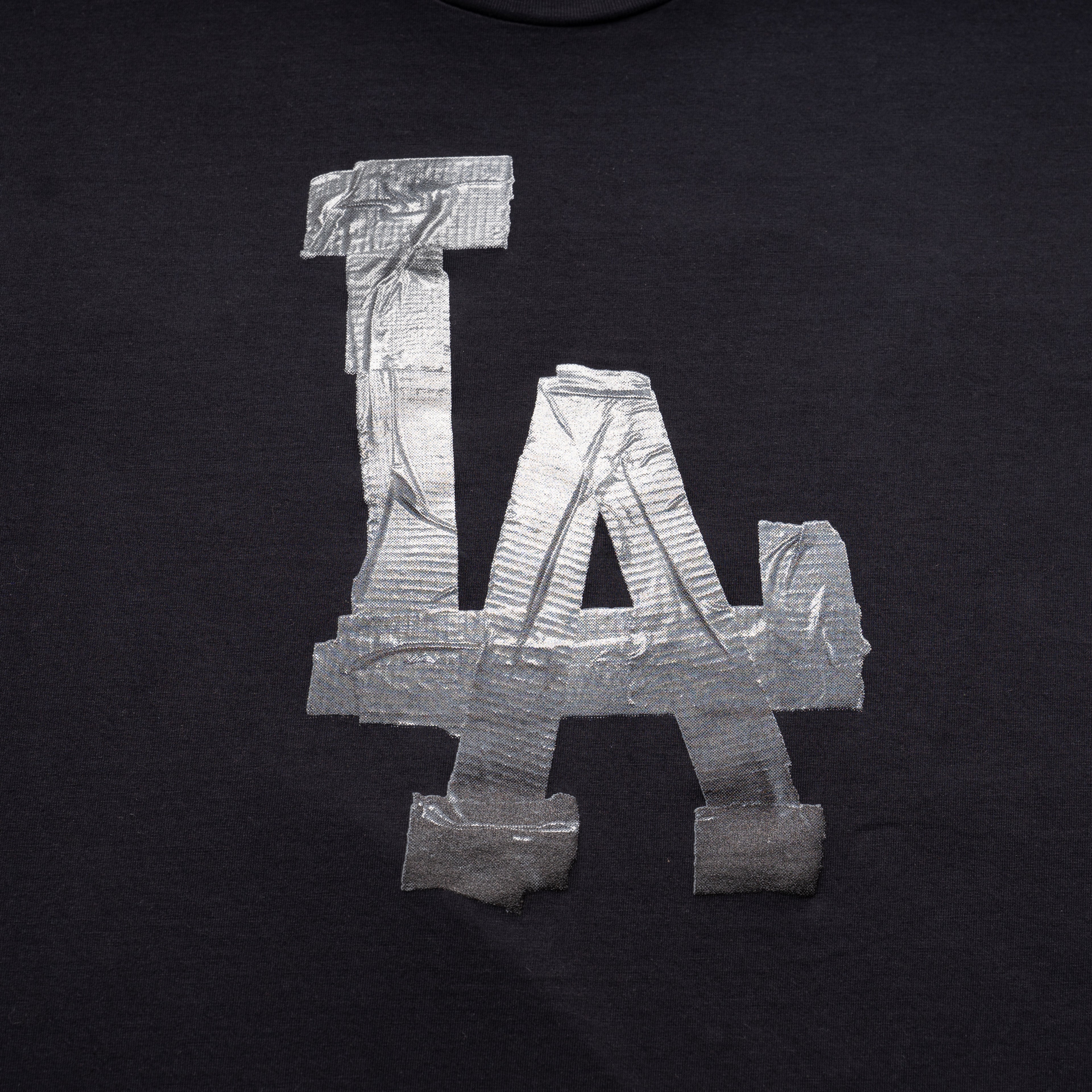 LA duct tape tee (black)
