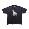 LA duct tape tee (black)