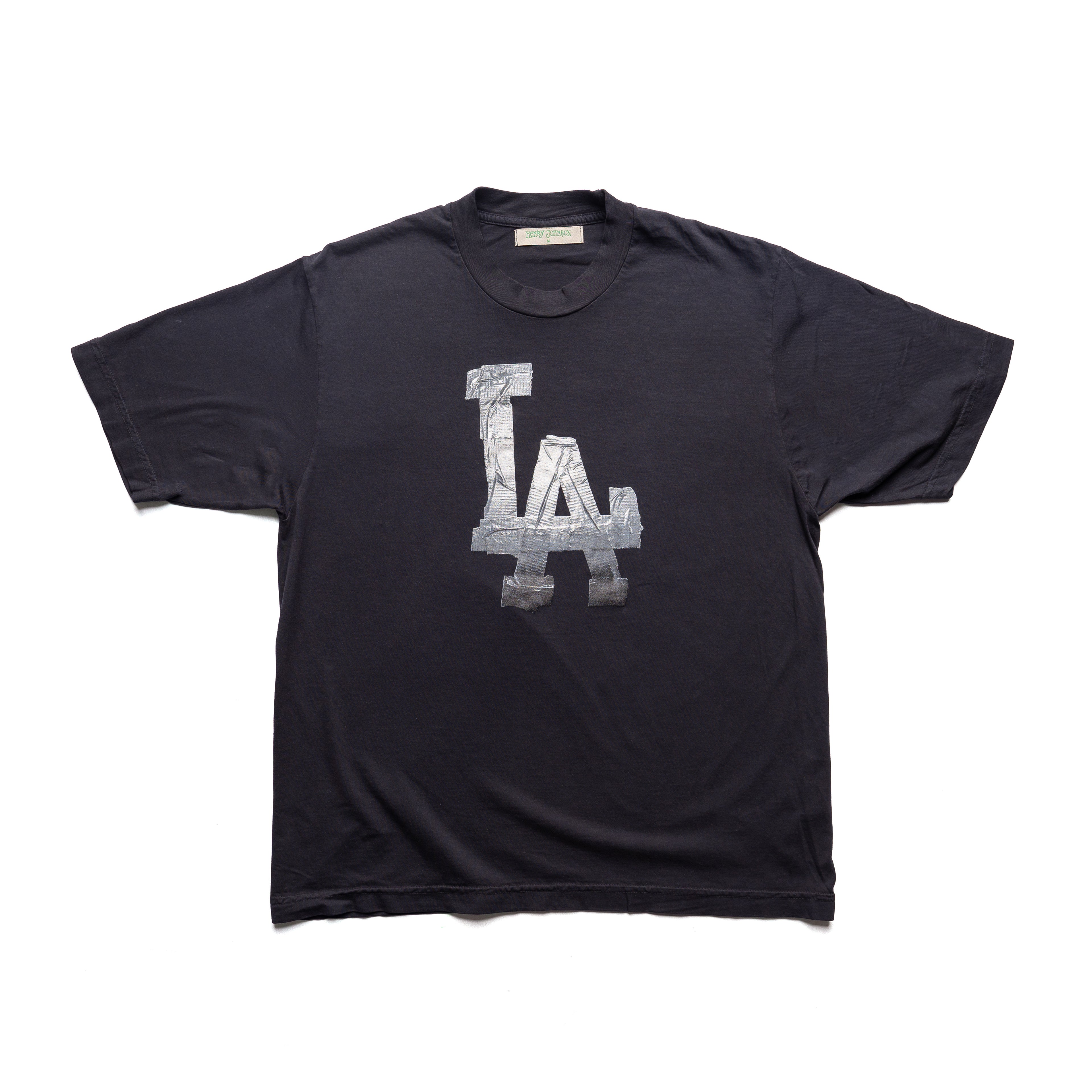 LA duct tape tee (black)