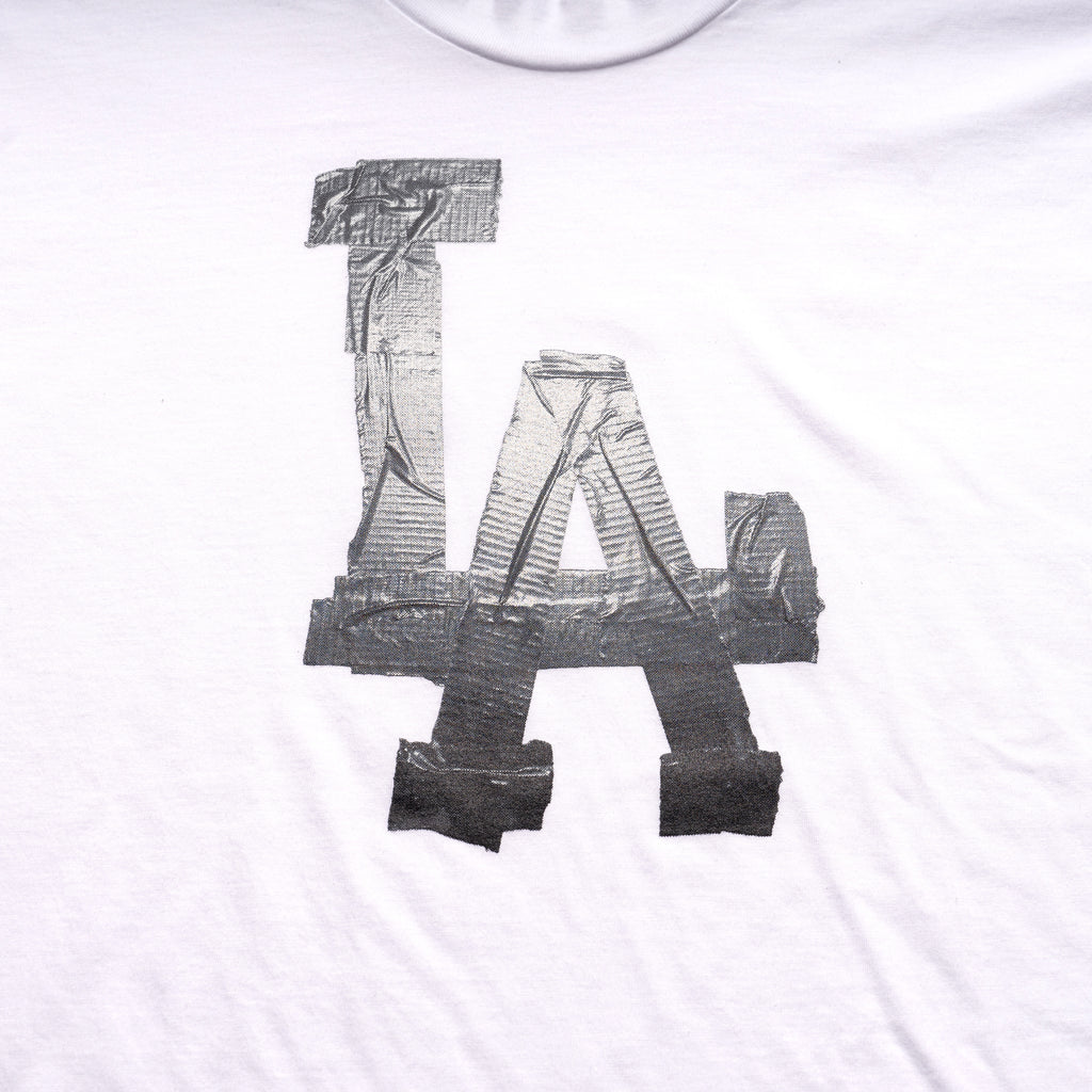 LA duct tape tee (white)