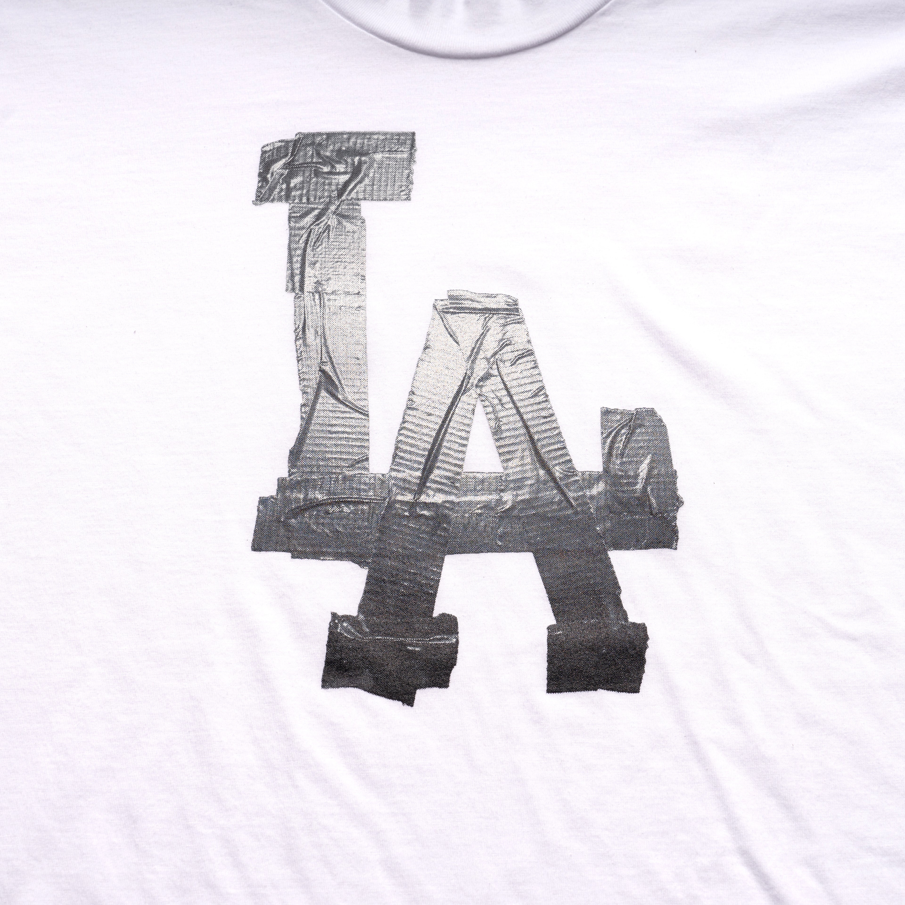 LA duct tape tee (white)