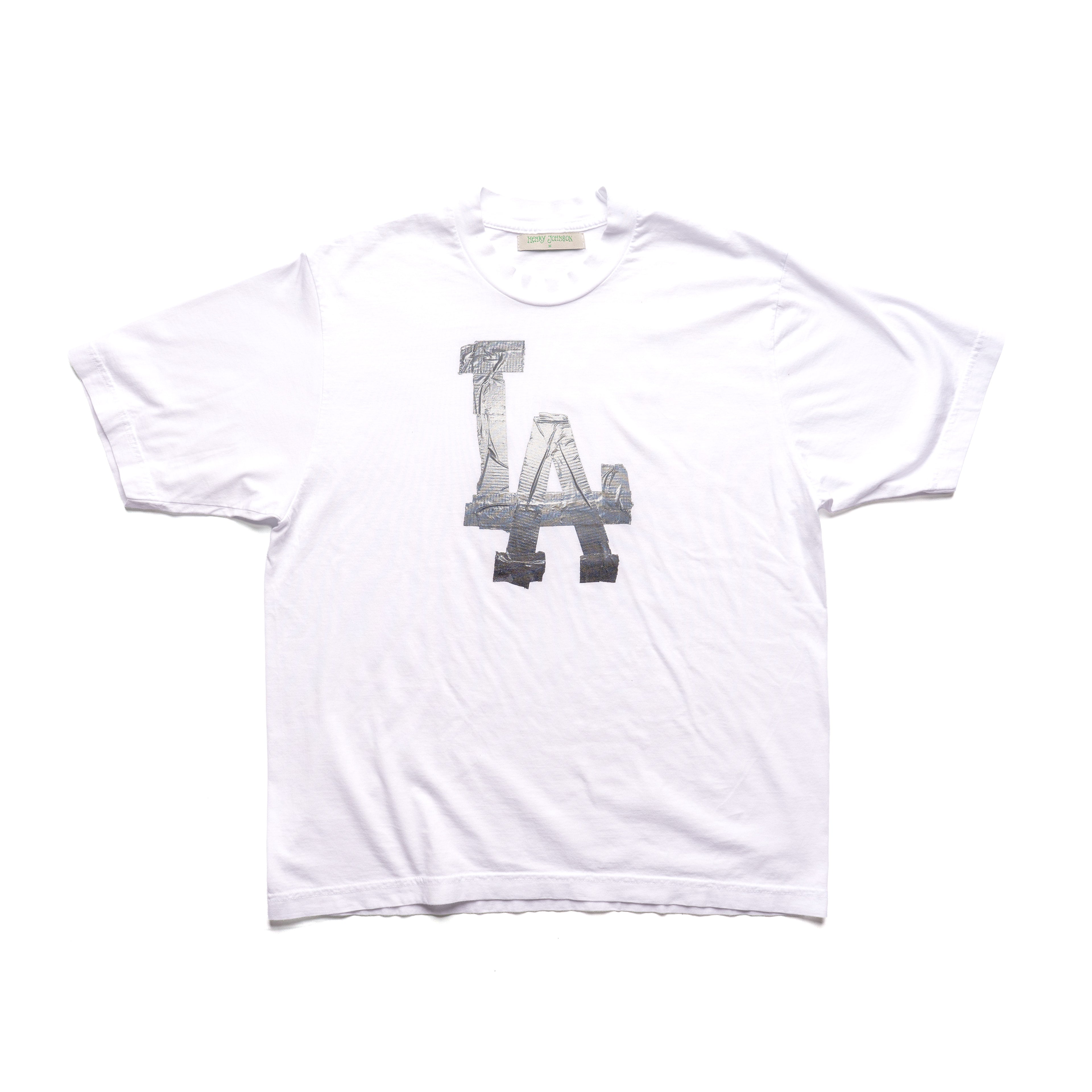 LA duct tape tee (white)