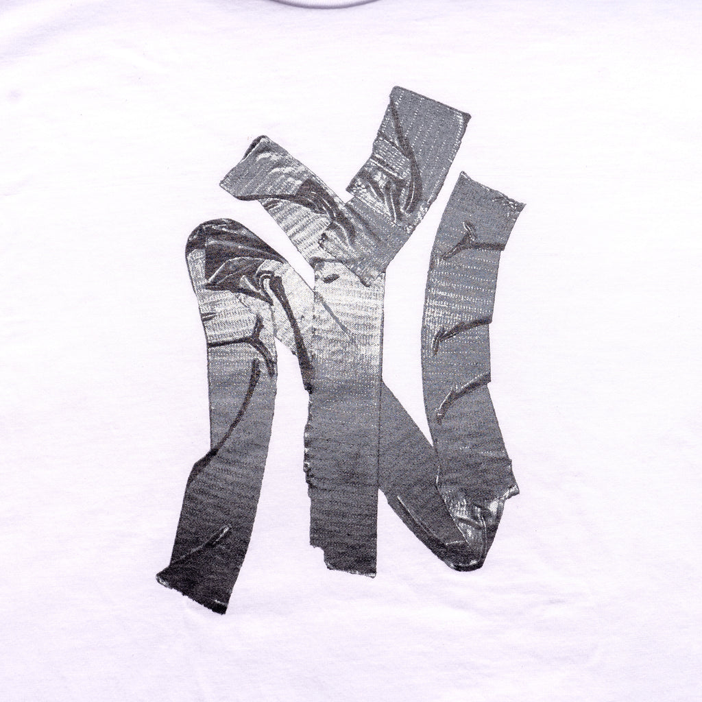 Ny duct tape tee (white)