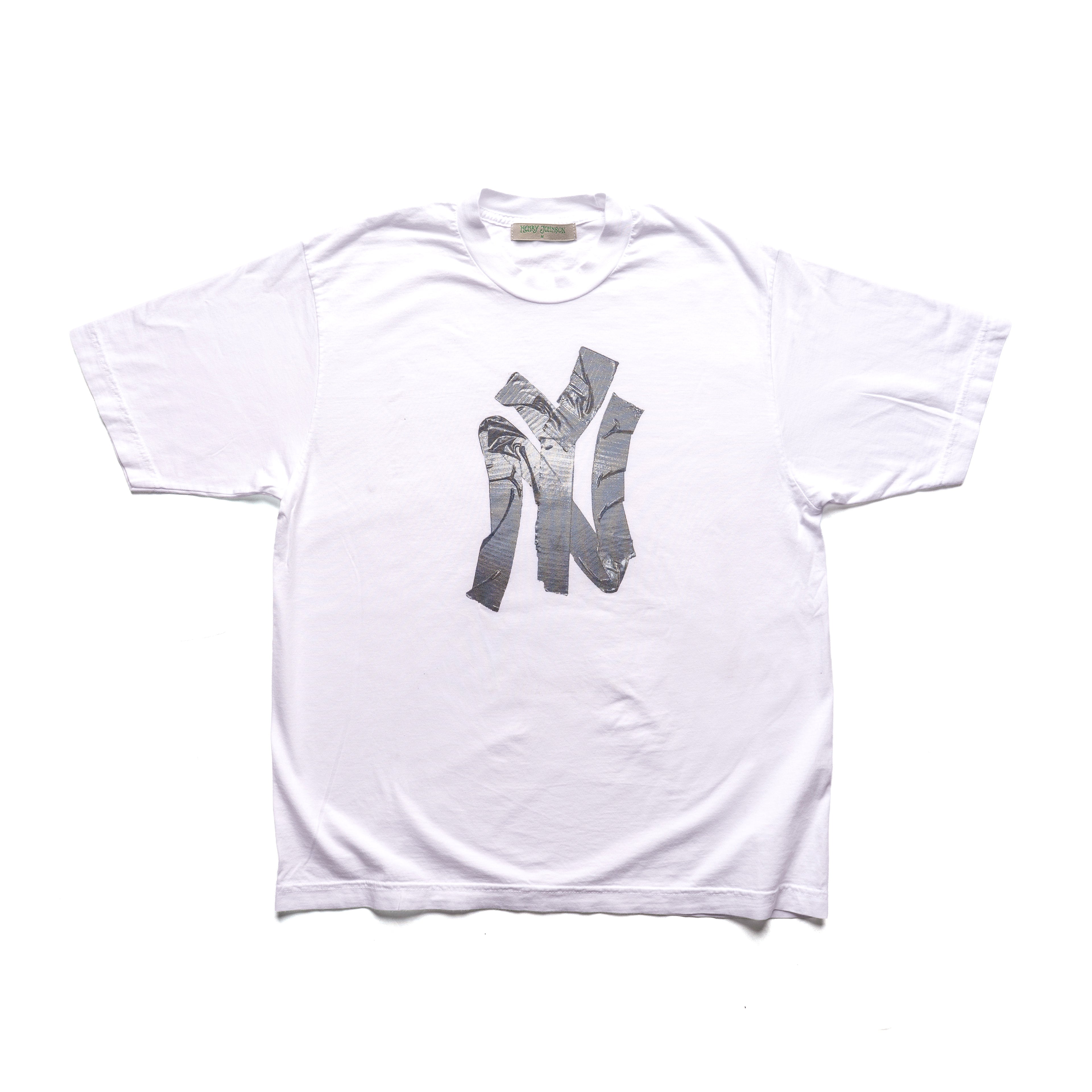 Ny duct tape tee (white)