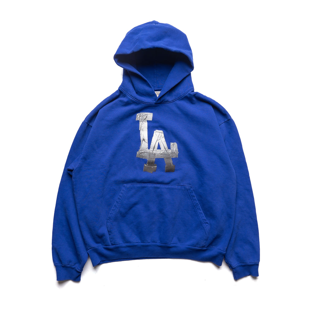 LA duct tape hoodie (blue)