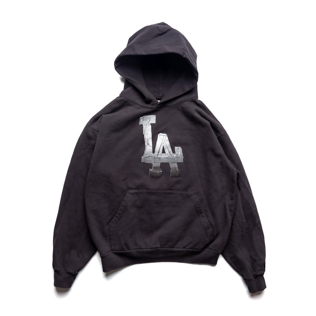 LA duct tape hoodie (black)