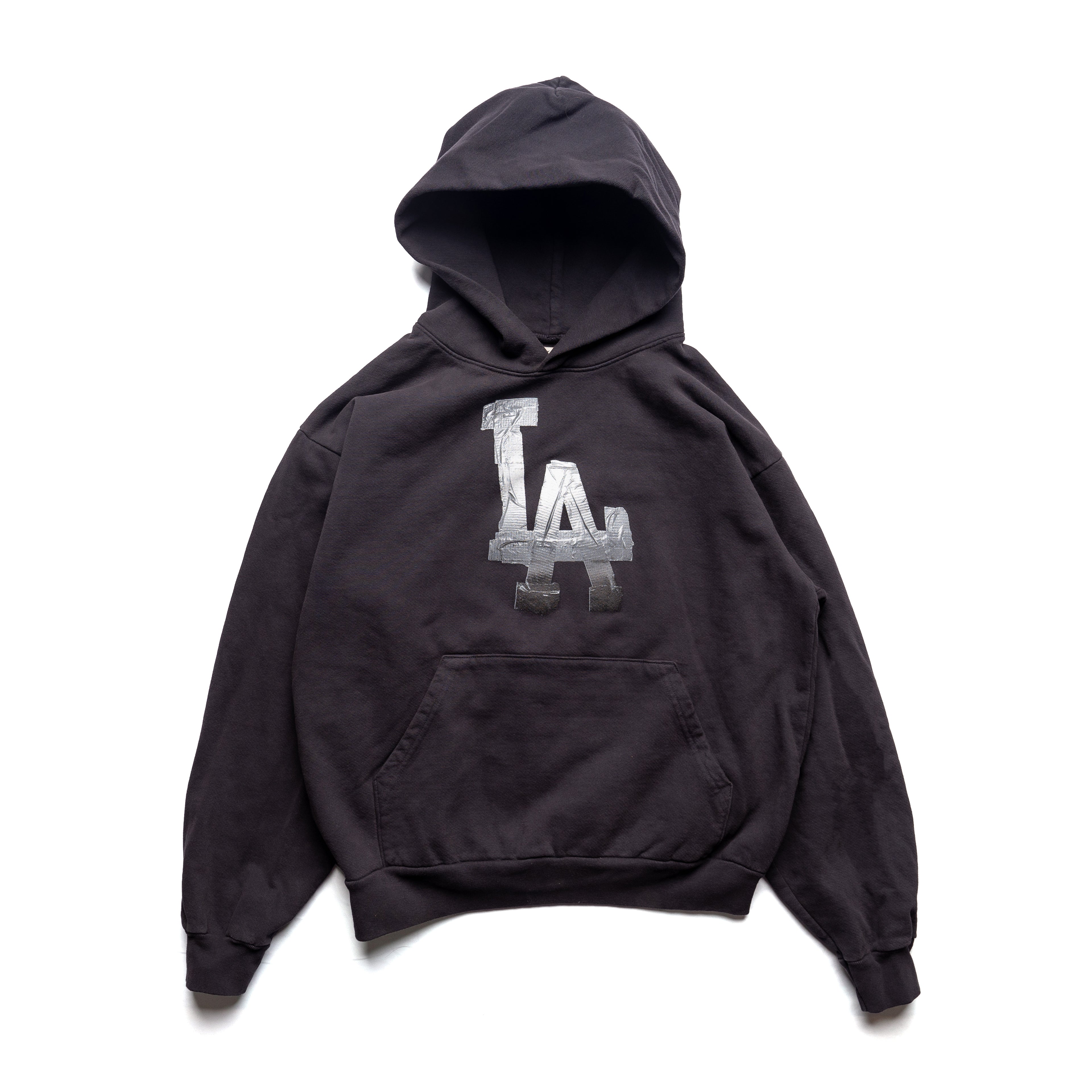 LA duct tape hoodie (black)