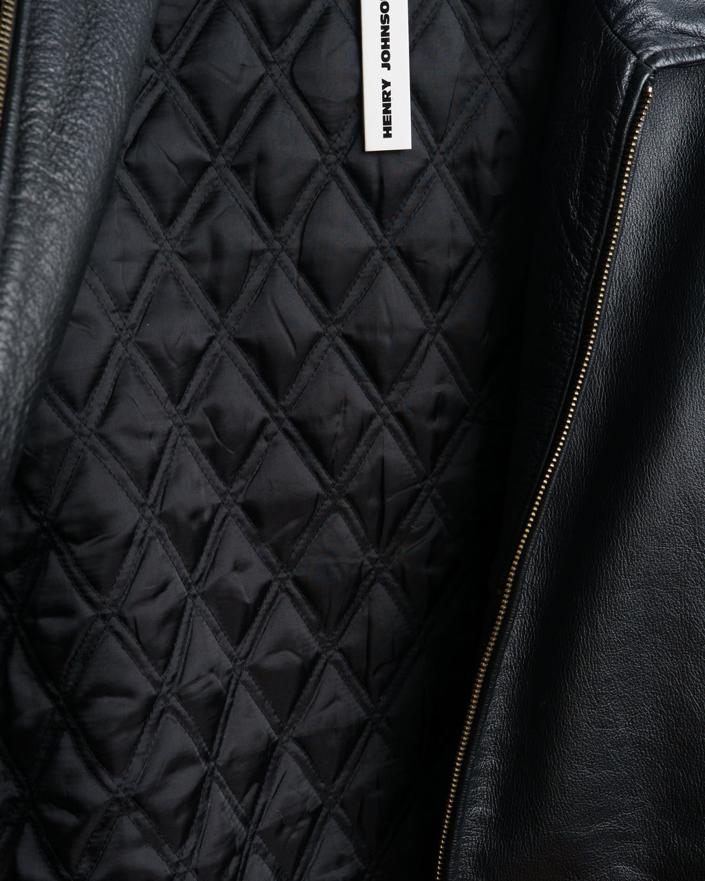 Reaper painted leather jacket