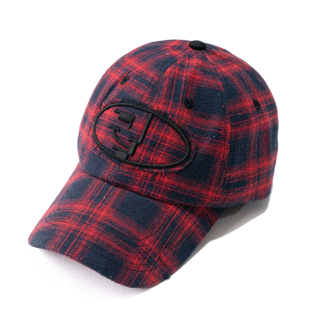 Plaid Cap (Red)