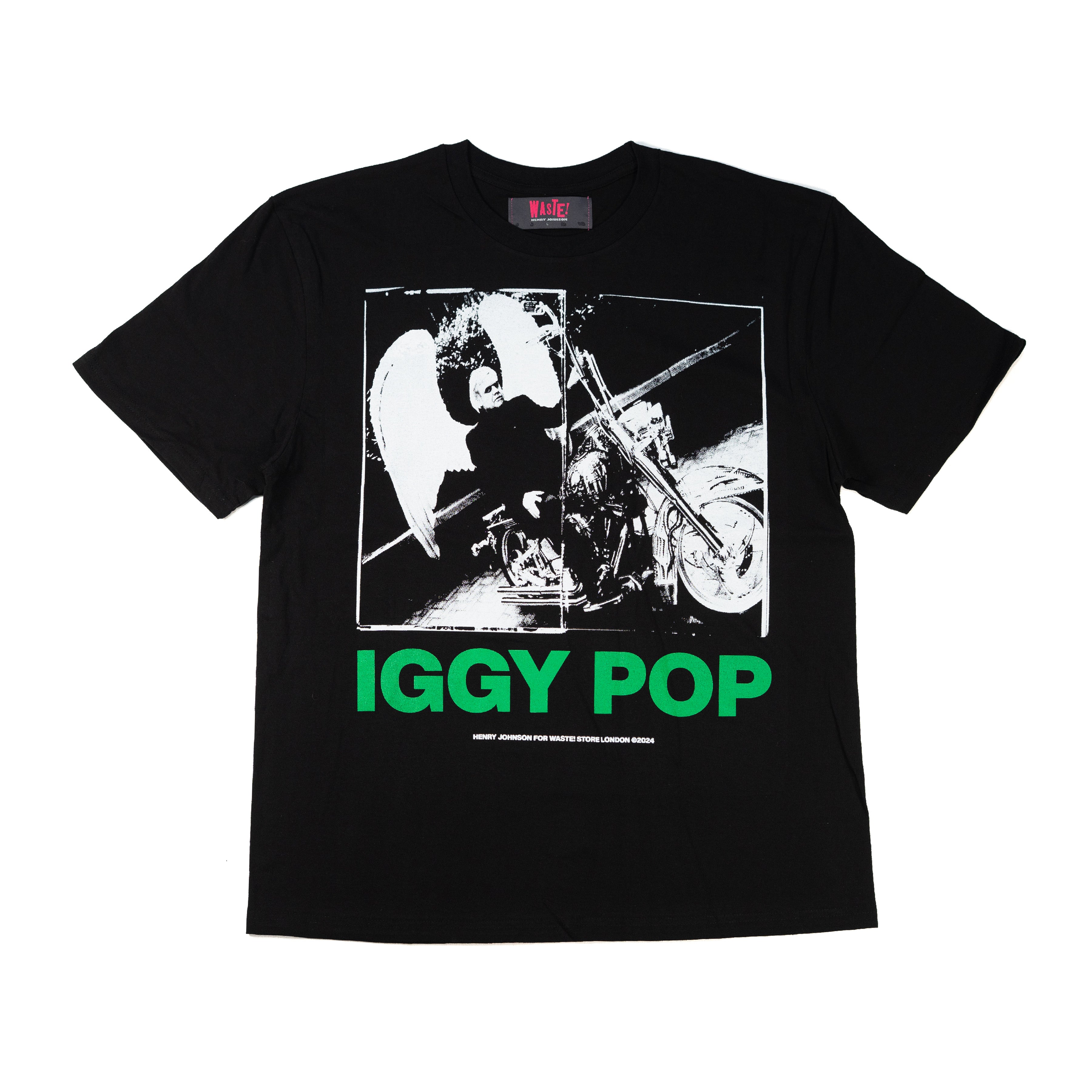 WASTE! x Henry Johnson Iggy Pop Tee