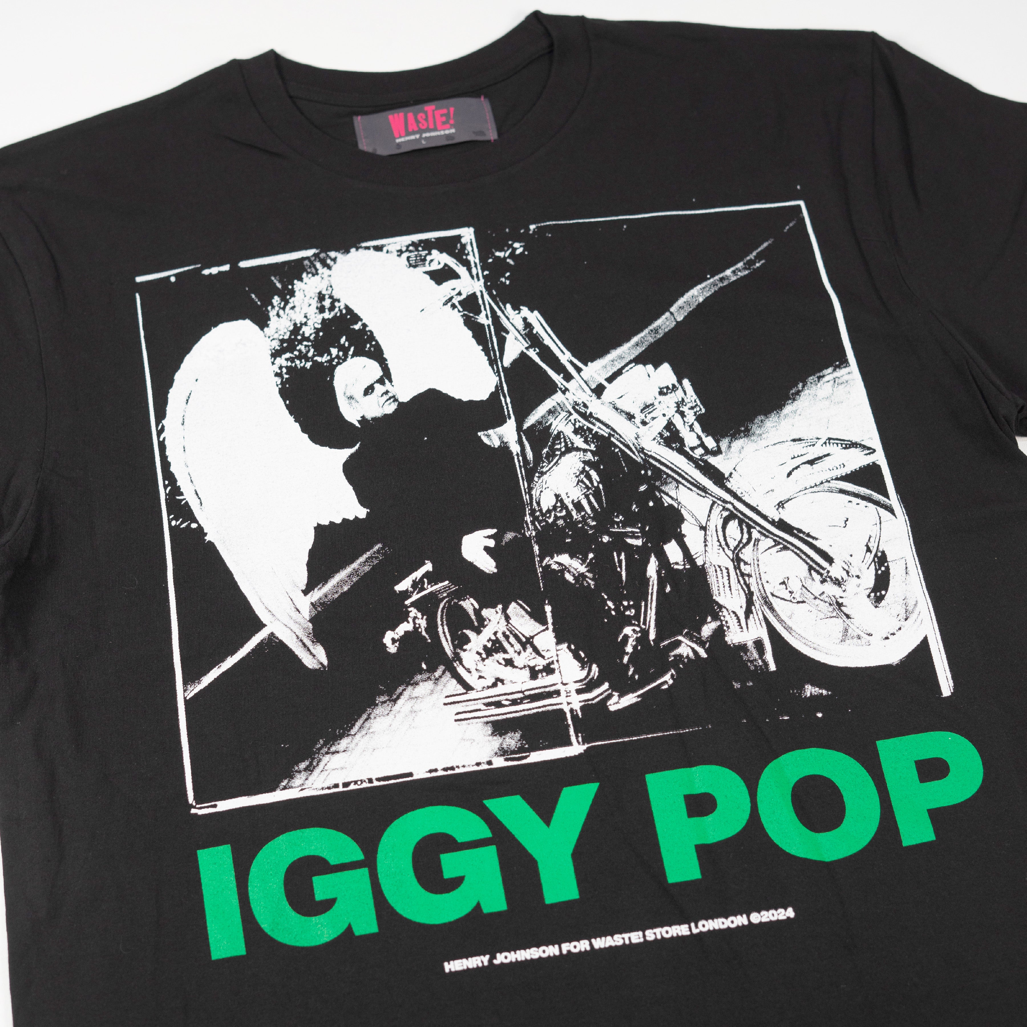 WASTE! x Henry Johnson Iggy Pop Tee